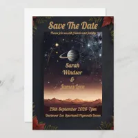 Planet Wedding Invitation