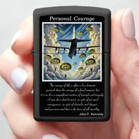 Personal Courage: Skyward Angels Zippo Lighter