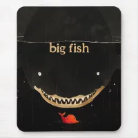 Big Dark Shark Mouse Pad