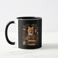 Cottagecore Aesthetic Book Lover Goblincore Retro  Mug