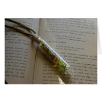 Bead Filled Vial Necklace