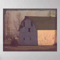 Barn Art Poster