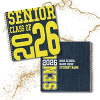 2026 Senior Year Modern Graphic Keepsake Autograph Notebook