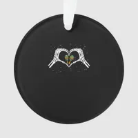 Skeleton Hand Heart Maracas Cinco De Mayo Mexican  Ornament