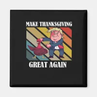 Make Thanksgiving Great Again Trumpkin – Sloth & S Magnet