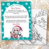 Personalized Kid's Letter from Santa 