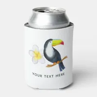 Tropical Watercolor Summer Party Can Cooler