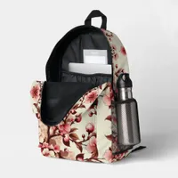 Cherry Blossom Printed Backpack