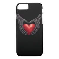 Skeleton Hand Heart iPhone 8/7 Case