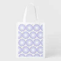 Polyester Bag - Star Swirls in Blue