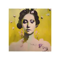 Goddess of Spring Wood Wall Art