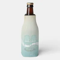 Beach House Adirondack Chairs Aqua Blue ID623 Bottle Cooler
