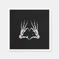 Skeleton Hand Classic Halloween Napkins