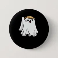 Fight Funny Halloween Trumpkin Button