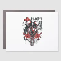 Till Death Do Us Apart  Car Magnet