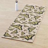 Southwest Yellow Swallowtail Butterflies All Over  Yoga Mat