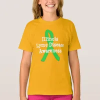 Lyme Disease Awareness Shirt for Illinois Child