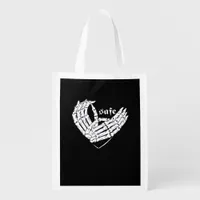 Happy Valentines Day My Heart Is My Valentine Grocery Bag