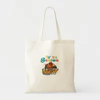 Tis The Season Turkey Coffee Retro Thanksgiving Fa Tote Bag