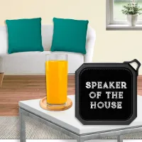 Speaker of the House Funny Pun Bluetooth Speaker