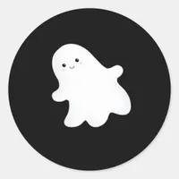 Little Boo Aesthetic Cool Classic Round Sticker
