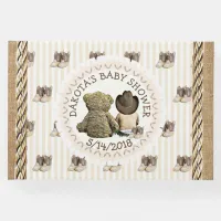 Soon to b Lil "Cowboy Baby Shower Guestbook