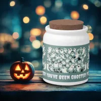 Funny You've Been Ghosted Ghosts in a Graveyard Candy Jar