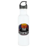 Trumpkin Or Treat Halloween - Political Costume Cl Stainless Steel Water Bottle