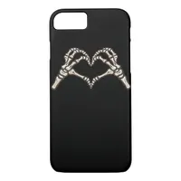 Skeleton Hand Hearts Design iPhone 8/7 Case