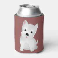 Westie dog can cooler