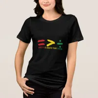 Equality is Greater than Division Tri-Blend Shirt
