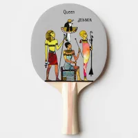 Ancient Egypt Pharaohs Lavish Ormamentation Ping Pong Paddle