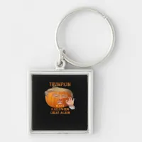 Trumpkin Pumpkin Make Halloween Great Again  Keychain