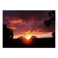 Sunset Views Card