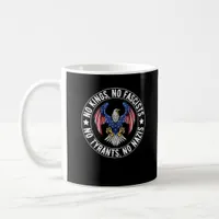 No Kings In America No Fascists We The People Poli Coffee Mug
