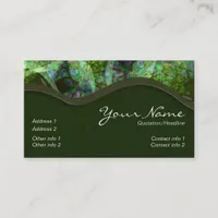 Green Hills Business Card