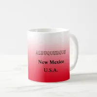 Mug - New Mexico State Mug with City