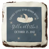 Twinkle Little Star Gender Reveal Celestial Brownie