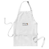 Heart And Hands Skeleton Heart Hands Soft Adult Apron