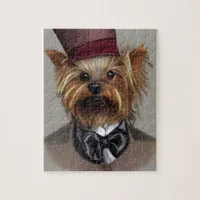 Steampunk Yorkie Jigsaw Puzzle