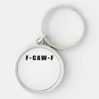 F-Caw-F Essential Simple Clean Keychain