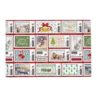 Photos Stamp Collage Red PSCR Placemat