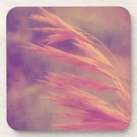 Grass Seed Purple Haze Digital Art Beverage Coaster