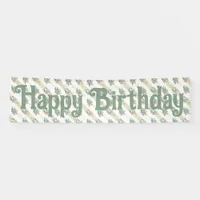Vintage Rose Pattern - Custom Banner