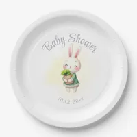 Baby Shower Woodland Animal Paper Plates