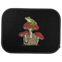 Frog Mushroom Cottagecore Classic Retro Appeal Car Floor Mat
