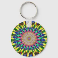 Psychedelic Eye Keychain