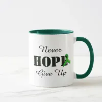 Never Give Up, Hope Lyme Disease Awareness Mug