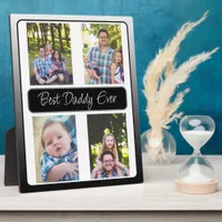 Personalized Best Daddy Ever Photo Plaque