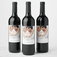 She Said Yes Photo Lets Celebrate Engagement Party Wine Label